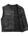 Gage Men's Motorcycle Leather Vest