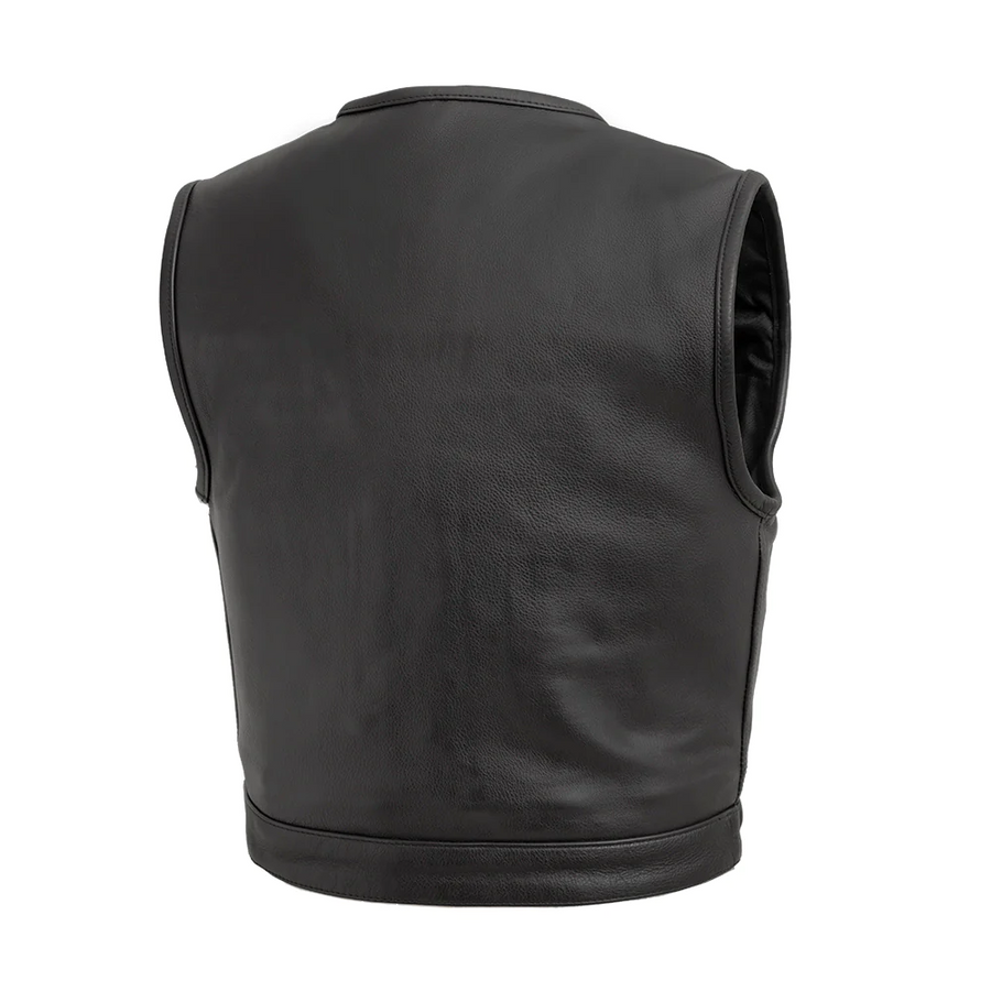 Gage Men's Motorcycle Leather Vest