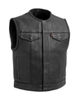 Gage Men's Motorcycle Leather Vest