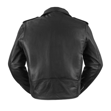 Elvis Men's Motorcycle Leather Jacket