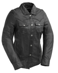 Florence Women's Leather Motorcycle Shirt