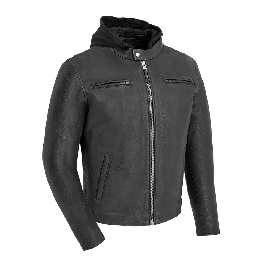 Scorpius Men's Motorcycle Leather Jacket