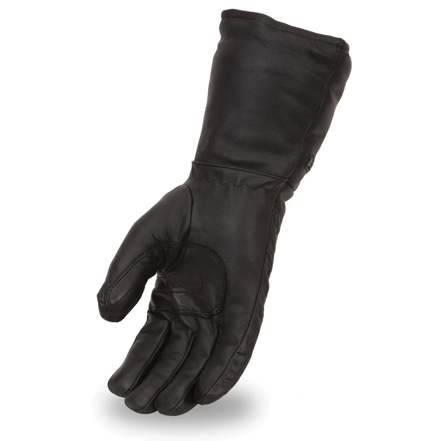 Challenger Men's Leather Gauntlet Gloves